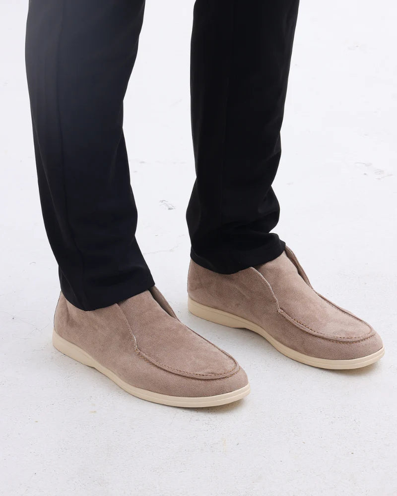 ZENV High Suede Loafers