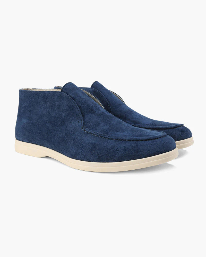 ZENV High Suede Loafers