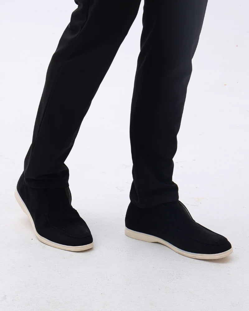 ZENV High Suede Loafers