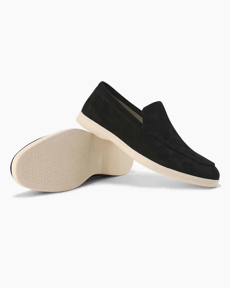 ZENV Suede Loafers
