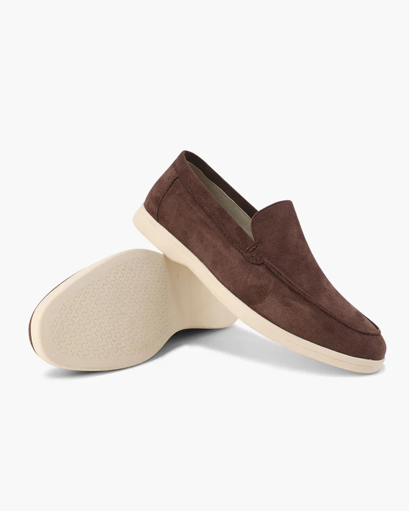 ZENV Suede Loafers