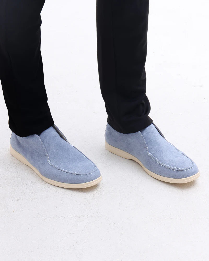 ZENV High Suede Loafers