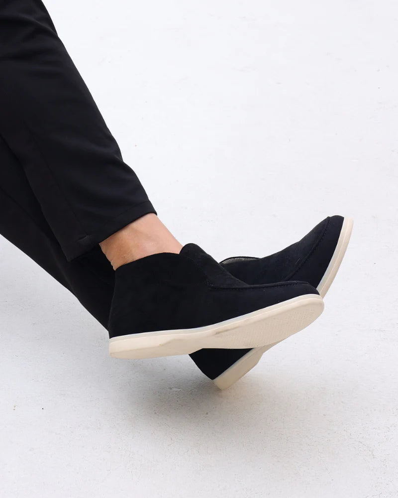 ZENV High Suede Loafers