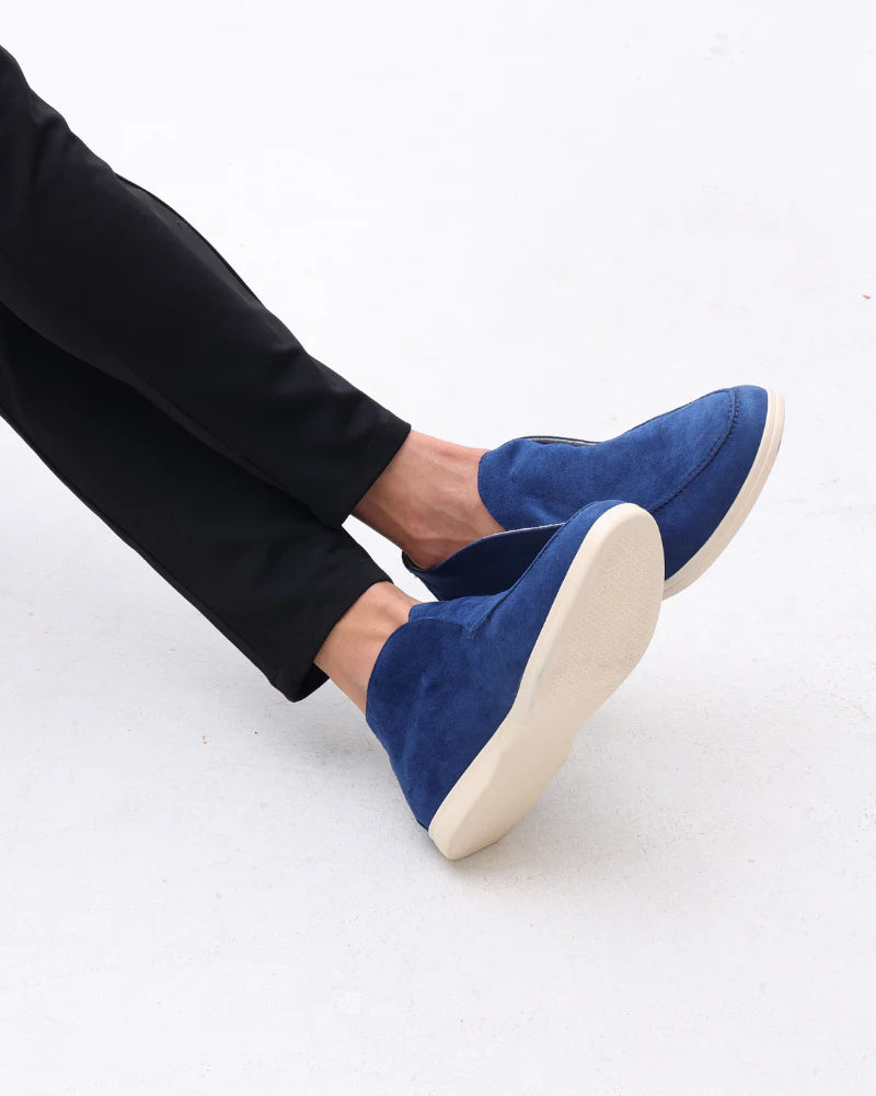 ZENV High Suede Loafers