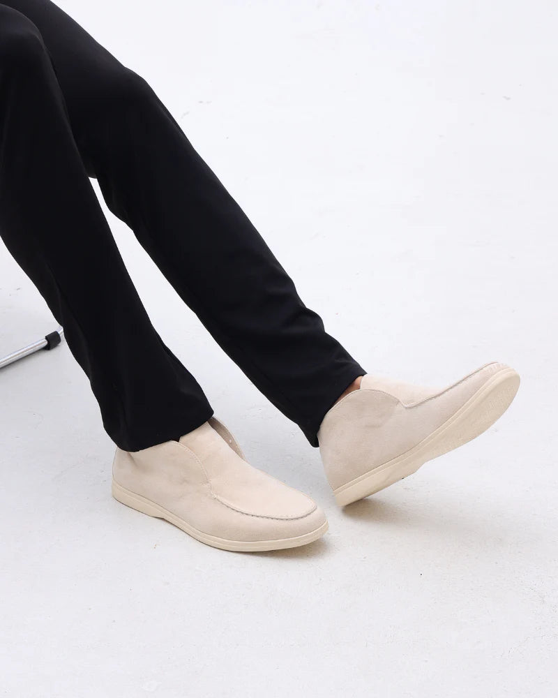 ZENV High Suede Loafers
