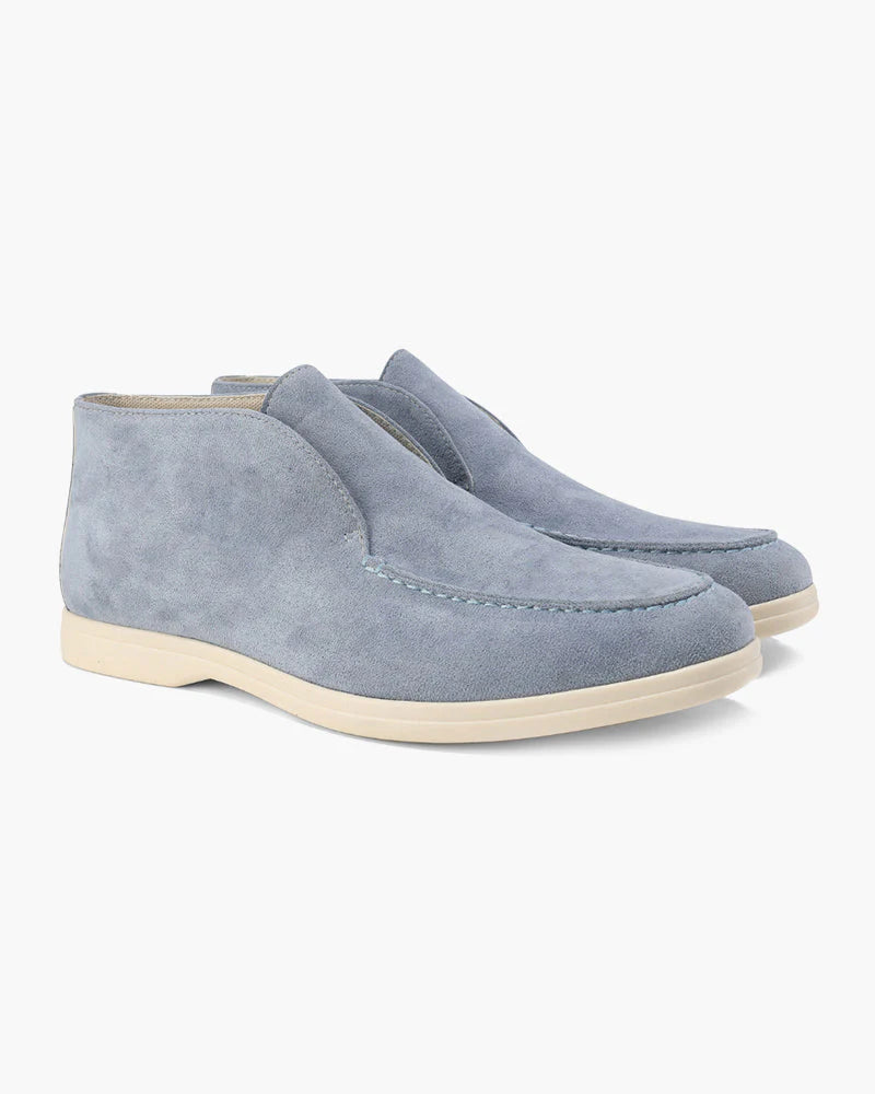 ZENV High Suede Loafers