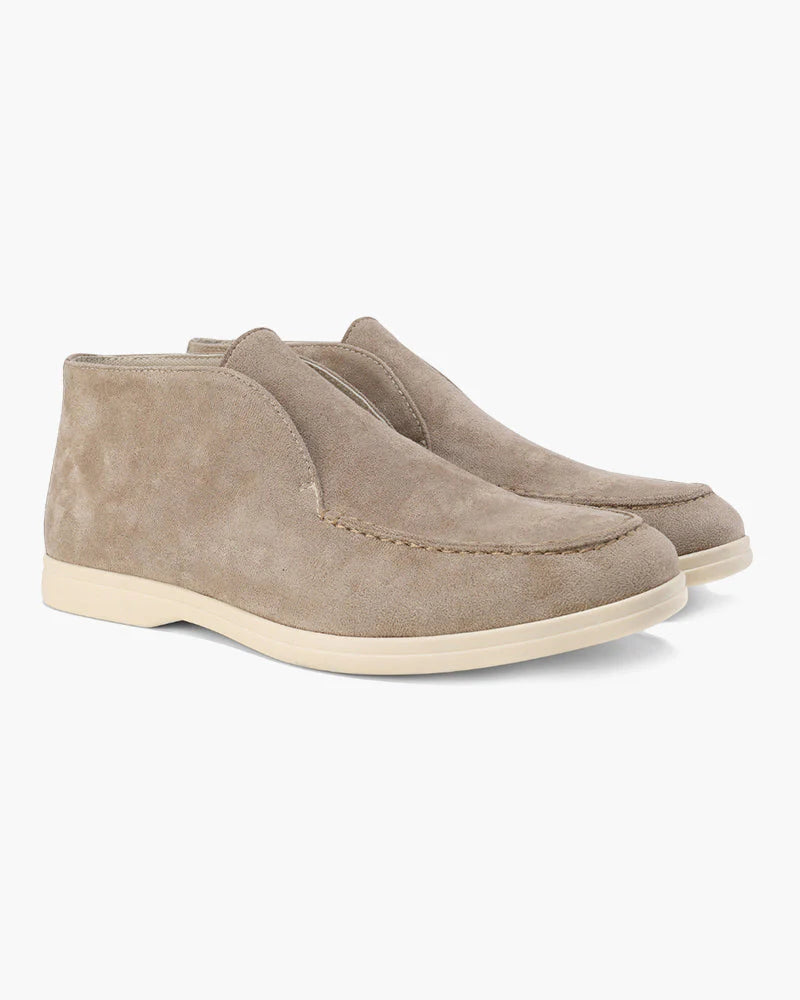 ZENV High Suede Loafers