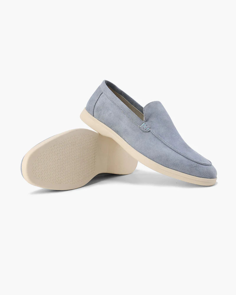 ZENV Suede Loafers